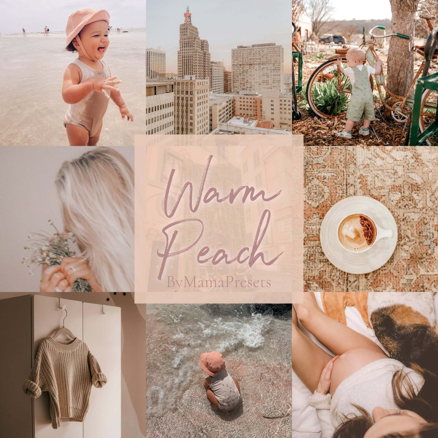 WARM PEACH PRESETS - MamaPresets